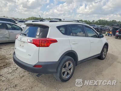 Trzecie zdjęcie samochodu z tyłu: 2015 TOYOTA RAV4 XLE VIN:JTMWFREVXFJ052286 - miniatura