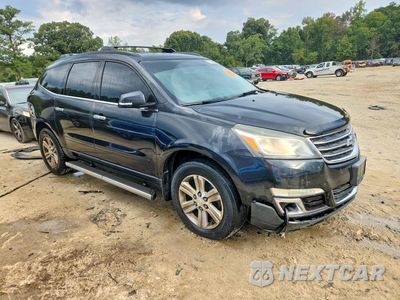 Czwarte zdjęcie samochodu z boku: 2013 CHEVROLET TRAVERSE LT VIN:1GNKRGKD7DJ119341 - miniatura
