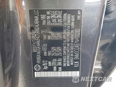 Zdjęcie 14 z 14 samochodu: 2022 HYUNDAI TUCSON SEL VIN:5NMJCCAE7NH120280 - miniatura