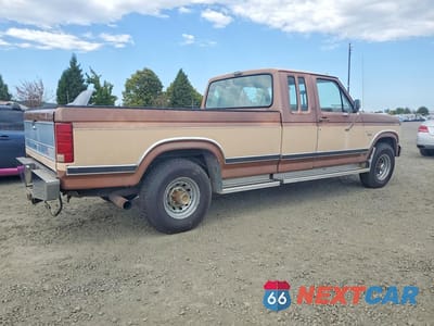 Trzecie zdjęcie samochodu z tyłu: 1986 FORD F-250 VIN:1FTHX25L9GKB86729 - miniatura