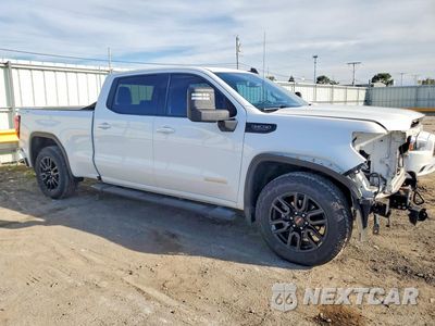 Czwarte zdjęcie samochodu z boku: 2021 GMC SIERRA K1500 ELEVATION VIN:1GTU9CED2MZ238776 - miniatura
