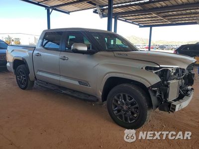 Czwarte zdjęcie samochodu z boku: 2025 TOYOTA TUNDRA PLATINUM HV VIN:5TFNC5DBXSX103295 - miniatura