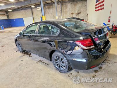 Drugie zdjęcie samochodu z przodu: 2014 HONDA CIVIC EX VIN:19XFB2F88EE233250 - miniatura