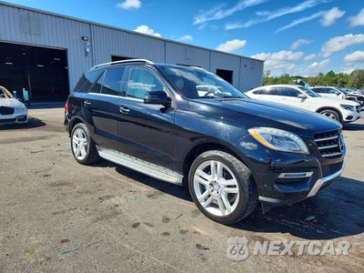 Czwarte zdjęcie samochodu z boku: 2015 MERCEDES-BENZ ML 350 VIN:4JGDA5JB1FA505894 - miniatura