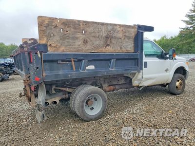 Trzecie zdjęcie samochodu z tyłu: 2015 FORD F350 SUPER DUTY DUMP TRUCK VIN:1FDRF3HT4FED70722 - miniatura