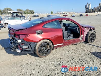 Trzecie zdjęcie samochodu z tyłu: 2025 BMW M4 COMPETITION VIN:WBS33HK08SCT89738 - miniatura