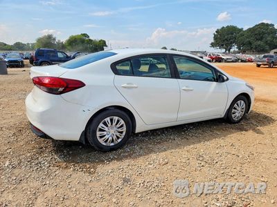 Trzecie zdjęcie samochodu z tyłu: 2018 KIA FORTE LX VIN:3KPFK4A7XJE205633 - miniatura
