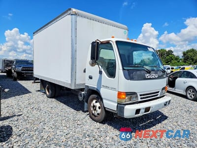 Czwarte zdjęcie samochodu z boku: 2004 ISUZU NPR BOX TRUCK VIN:JALB4B14147001731 - miniatura