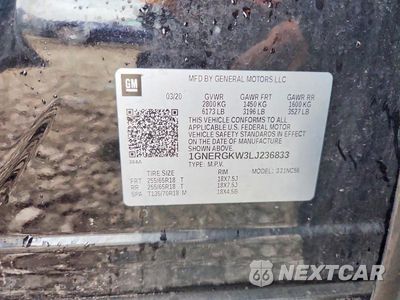 Zdjęcie 12 z 12 samochodu: 2020 CHEVROLET TRAVERSE LT VIN:1GNERGKW3LJ236833 - miniatura