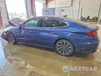Drugie zdjęcie samochodu z przodu: 2020 HYUNDAI SONATA SEL PLUS VIN:5NPEJ4J25LH042889 - miniatura