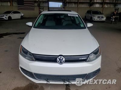 Piąte zdjęcie samochodu w środku: 2013 VOLKSWAGEN JETTA HYBRID VIN:3VW637AJXDM282164 - miniatura