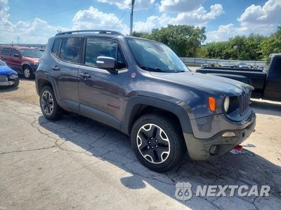Czwarte zdjęcie samochodu z boku: 2016 JEEP RENEGADE TRAILHAWK VIN:ZACCJBCT3GPD98529 - miniatura