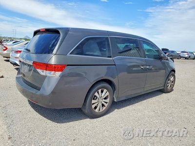 Trzecie zdjęcie samochodu z tyłu: 2015 HONDA ODYSSEY EX VIN:5FNRL5H49FB059660 - miniatura