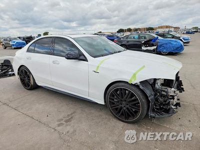 Czwarte zdjęcie samochodu z boku: 2025 MERCEDES-BENZ C 43 AMG VIN:W1KAF8HB0SR295225 - miniatura
