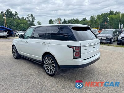 Trzecie zdjęcie samochodu z tyłu: 2018 LAND ROVER RANGE ROVER SUPERCHARGED VIN:SALGS5RE3JA380542 - miniatura
