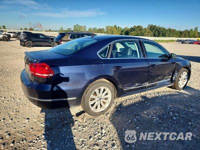 Trzecie zdjęcie samochodu z tyłu: 2013 VOLKSWAGEN PASSAT SEL VIN:1VWCH7A34DC043281 - miniatura