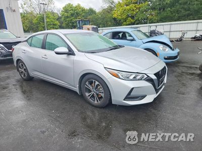 Czwarte zdjęcie samochodu z boku: 2022 NISSAN SENTRA SV VIN:3N1AB8CV4NY247347 - miniatura