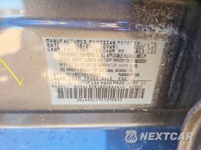 Zdjęcie 12 z 12 samochodu: 2025 NISSAN SENTRA SV VIN:3N1AB8CV9SY392833 - miniatura