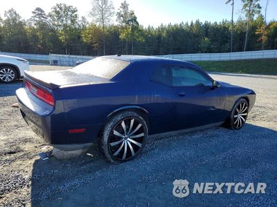 Trzecie zdjęcie samochodu z tyłu: 2014 DODGE CHALLENGER SXT VIN:2C3CDYAG1EH111370 - miniatura