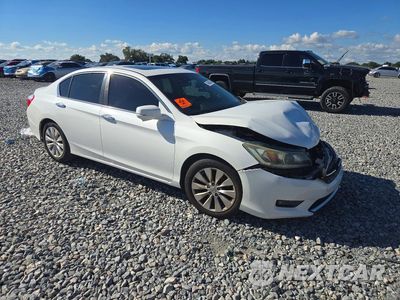 Czwarte zdjęcie samochodu z boku: 2015 HONDA ACCORD EXL VIN:1HGCR2F80FA248460 - miniatura