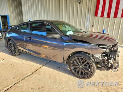 Czwarte zdjęcie samochodu z boku: 2020 HONDA CIVIC SI VIN:2HGFC3A52LH754175 - miniatura