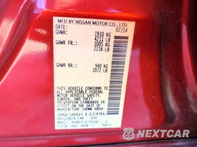 Zdjęcie 12 z 12 samochodu: 2015 NISSAN ALTIMA 2.5 S VIN:1N4AL3AP6FC137496 - miniatura
