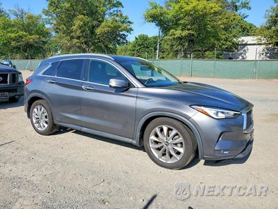 Czwarte zdjęcie samochodu z boku: 2021 INFINITI QX50 ESSENTIAL VIN:3PCAJ5CB4MF107541 - miniatura