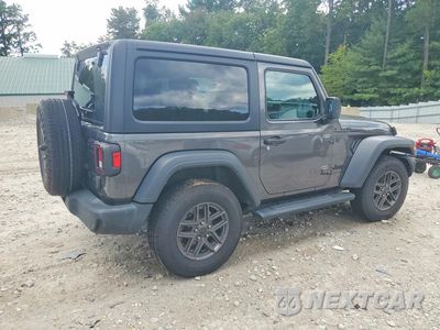 Trzecie zdjęcie samochodu z tyłu: 2024 JEEP WRANGLER SPORT VIN:1C4PJXAN3RW117239 - miniatura