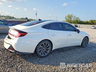 Trzecie zdjęcie samochodu z tyłu: 2022 HYUNDAI SONATA LIMITED VIN:KMHL34J22NA191574 - miniatura