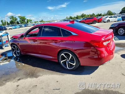 Drugie zdjęcie samochodu z przodu: 2020 HONDA ACCORD SPORT VIN:1HGCV1F3XLA005888 - miniatura