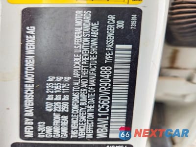 Zdjęcie 13 z 13 samochodu: 2013 BMW X1 XDRIVE28I VIN:WBAVL1C56DVR90488 - miniatura