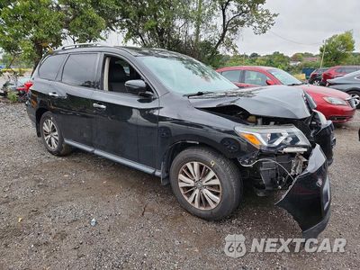 Czwarte zdjęcie samochodu z boku: 2018 NISSAN PATHFINDER S VIN:5N1DR2MM7JC626124 - miniatura