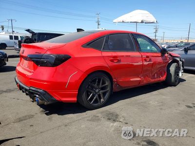 Trzecie zdjęcie samochodu z tyłu: 2024 HONDA CIVIC SPORT VIN:2HGFE2F57RH521950 - miniatura