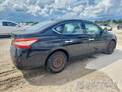 Trzecie zdjęcie samochodu z tyłu: 2014 NISSAN SENTRA SV VIN:3N1AB7AP6EY223677 - miniatura