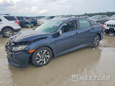 2017 HONDA CIVIC EX 19XFC2F75HE027182 - główne zdjęcie licytacji z USA - miniatura