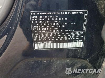 Zdjęcie 13 z 13 samochodu: 2022 VOLKSWAGEN TIGUAN S VIN:3VV0B7AX0NM136178 - miniatura