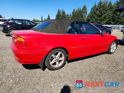 Trzecie zdjęcie samochodu z tyłu: 2002 BMW 325 CI VIN:WBABS33422JY42738 - miniatura
