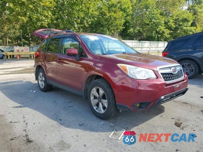 Czwarte zdjęcie samochodu z boku: 2014 SUBARU FORESTER 2.5I PREMIUM VIN:JF2SJACC0EG439569 - miniatura