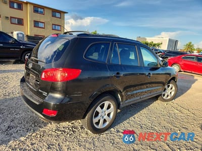 Trzecie zdjęcie samochodu z tyłu: 2009 HYUNDAI SANTA FE SE VIN:5NMSH73E49H287289 - miniatura