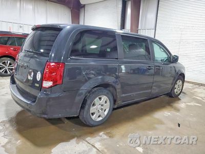 Trzecie zdjęcie samochodu z tyłu: 2012 DODGE GRAND CARAVAN SE VIN:2C4RDGBG8CR289458 - miniatura