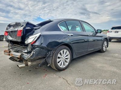 Trzecie zdjęcie samochodu z tyłu: 2014 HONDA ACCORD EXL VIN:1HGCR2F83EA106876 - miniatura