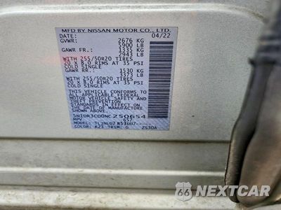 Zdjęcie 13 z 13 samochodu: 2022 NISSAN PATHFINDER SL VIN:5N1DR3CD0NC250654 - miniatura