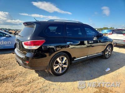 Trzecie zdjęcie samochodu z tyłu: 2014 NISSAN PATHFINDER S VIN:5N1AR2MN7EC658671 - miniatura