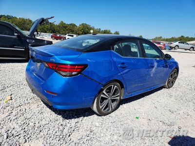 Trzecie zdjęcie samochodu z tyłu: 2021 NISSAN SENTRA SR VIN:3N1AB8DV6MY272439 - miniatura