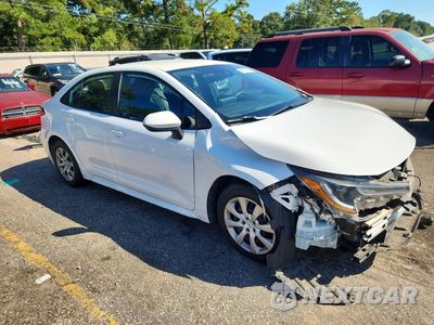 Czwarte zdjęcie samochodu z boku: 2021 TOYOTA COROLLA LE VIN:5YFEPMAEXMP254930 - miniatura