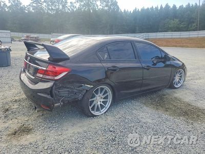 Trzecie zdjęcie samochodu z tyłu: 2015 HONDA CIVIC LX VIN:19XFB2E57FE048499 - miniatura