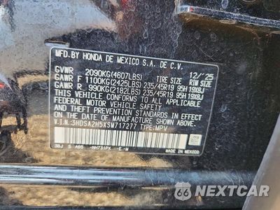 Zdjęcie 12 z 12 samochodu: 2025 ACURA ADX A-SPEC VIN:3HDSA2H5XSM717277 - miniatura