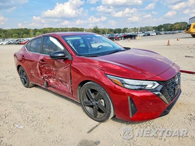Czwarte zdjęcie samochodu z boku: 2025 NISSAN SENTRA SR VIN:3N1AB8DV2SY293219 - miniatura