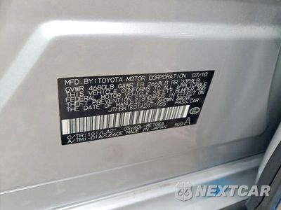 Zdjęcie 12 z 12 samochodu: 2010 LEXUS ES 350 VIN:JTHBK1EG1A2411555 - miniatura