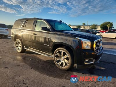 Czwarte zdjęcie samochodu z boku: 2019 GMC YUKON SLT VIN:1GKS1BKC8KR102397 - miniatura